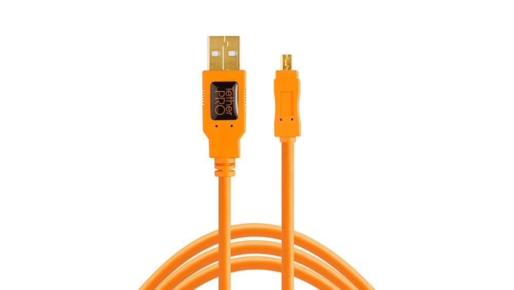 TetherPro USB 2.0 a Mini-B 8-Pin 4.6m